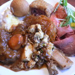 Ocean table - チーズドック、いなり寿司など