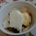 シェ・ウメツ - デザート  洋風ぜんざい。