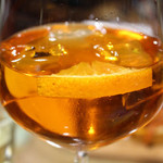 Ostaria dai Zemei - カンパリソーダのようなチケッティ