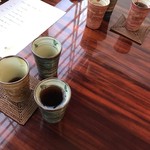 頼みち - お茶が追加で来ましたよ