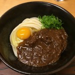 ふる里うどん  - 生卵投入～♬