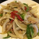 美林華飯店 - 豚肉の生姜焼き