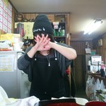 まんぷく処たぬき - うわさのエミちゃん、今日はバッチリメイクしていましたがNGらしいです、結構可愛いですよ～！