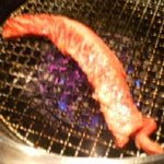 黒毛和牛 焼肉 広尾苑 - 【裏】人カルビ（盛り付けが「人」だから･･･）