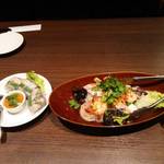 THAIFOOD DINING&BAR　マイペンライ - 生春巻とヤムウンセン