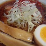 フカクサ製麺食堂 - 鶏醤油ラーメン750円