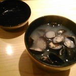 SUSHI TOKYO TEN、 - [料理] シジミ汁 ②