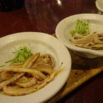 大衆居酒屋ヒーロー - ガツ刺し２種