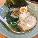 溝ノ口野郎 - あっさりトリガラ煮干し塩ラーメン