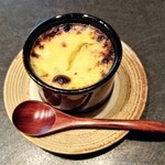 茶亭 よし本 - 『ケサリフィルニ』!! 焼きたてアツアツで、三角にカットされたリンゴが入った焼きライスプディング～♪( ^o^)ﾉ