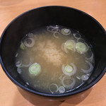 鮨松榮 - 松葉蟹の味噌汁