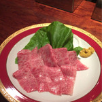 びすとろ ぷらむ - 黒毛和牛の刺身