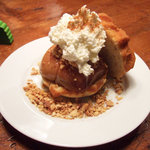 クルミドコーヒー - クルミドケーキクリームりんご(520円)
