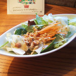 クルミドコーヒー - クルミのサラダ(2010年クリスマスメニュー)