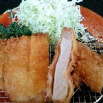 有磯海サービスエリア(上り線)レストラン＆ベーカリー　つるぎ - とんかつ定食