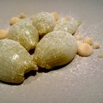 Crony - ボタン海老のタルタル 根セロリのソース