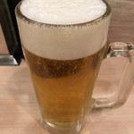 Menya zeroshiki - まずは生ビール('17/02/22)