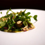 TACUBO - サザエの香草バター焼き　ジャガイモのピューレ