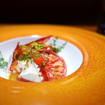 TACUBO - ブラッドオレンジとリコッタチーズのカッサータ