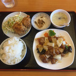 中華料理 青島 - 酢豚定食（780円）