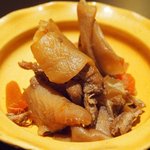 Kaji Yama - ランチ定食 1200円 の肉と野菜の煮物