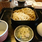 蕎麦彩膳 隆仙坊 - 二色せいろ。