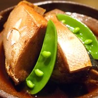 日本料理 楮山 - ランチ定食 1200円 のブリ大根
