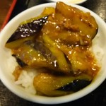 来勝軒 - 揚げなすご飯