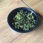 龍ラーメン - 辛子高菜は常備品