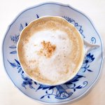 フレンチ サクラ - ランチコース 5832円 のカプチーノ