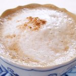 フレンチ サクラ - ランチコース 5832円 のカプチーノ