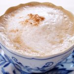 フレンチ サクラ - ランチコース 5832円 のカプチーノ