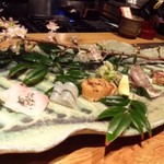 大どころ - ◆お刺身盛り合わせ。いつもながらどの品も美味しい。