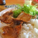 Kafe Kamakura Bigaku - 850円のプレートランチ：豚肉のチェリーブランデーソテー