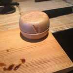 鮨し人 - もち米で焼いた最中ジェラート