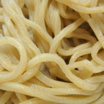 水府そば　大和屋 - 茹でた後のお蕎麦のアップ