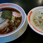 幸楽苑 - 「醤油ラーメン司セット」