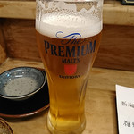 Yamaguchi - 一口飲んでしまったビール