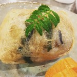 Sakamoto - 山菜と餅米の稲荷包み
