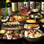 Nama hage - 鍋（きりたんぽorとりナベ）コース　11月～3月　4500円～（税込）【飲み放題2ｈ付き】