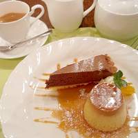 オステリア ガウダンテ 大阪駅前第4ビル店 - Cafe：ドルチェ２種盛とエスプレッソ