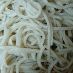 Soba Dokoro Ichii - 常陸秋そば使用のもり二八そば大盛りズーム！