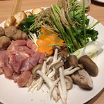 八鶏飯蔵 極 - せり鍋具材