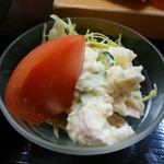 丹波や - セットのサラダ