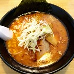 みたび - ピリ辛にんにく醤油ラーメン【Feb.2017】