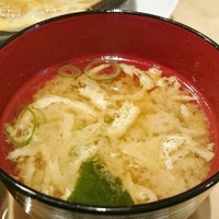 新宿割烹 中嶋 - 味噌汁