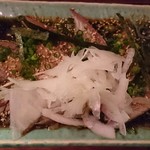 博多青魚 さばさば - 炙り胡麻鯖 ハーフ750円
