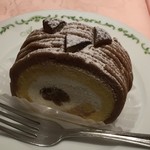 サロン・ド・テ アンジェリーナ 松山三越店 - モンブランロールケーキ