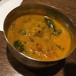 SPICY CURRY 魯珈 - あさりと菜の花のカレー