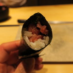 鮨 さいとう - 葱トロ手巻き